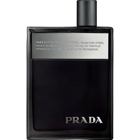 prada amber intense homme|prada amber pour homme fragrantica.